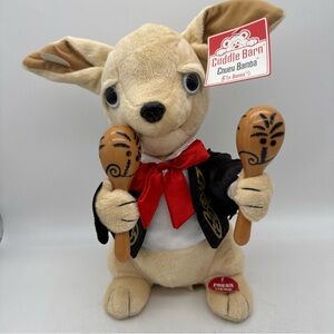 Cuddle Barn Chihuahua Plush with Maracas